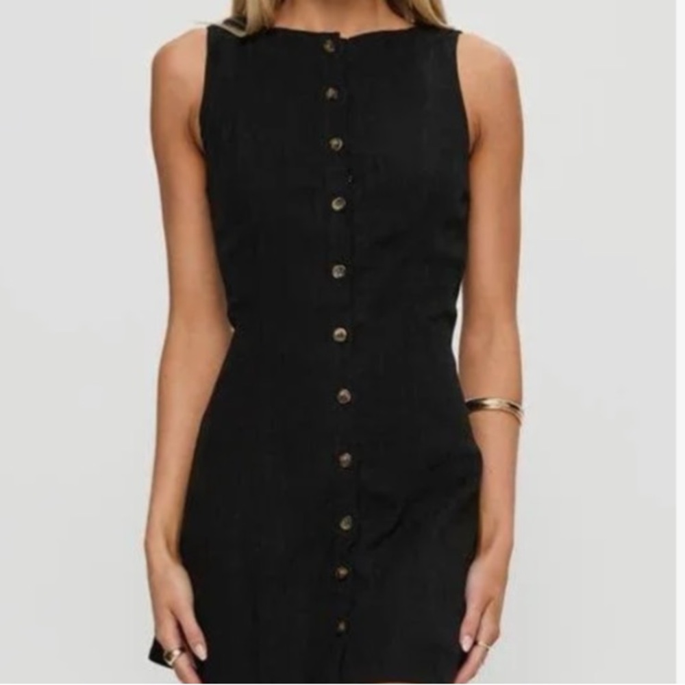Princess Polly Dollie Linen Mini Dress